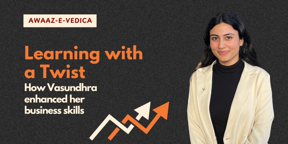 Learning with a Twist: How Vasundhra enhanced her business skills