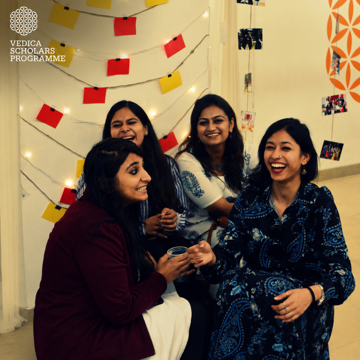 Scholars in the leadership development programme at Vedica Scholars Programme